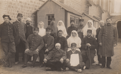 Armand Morisset, guerre 14-18, Hôpital militaire, Deauville