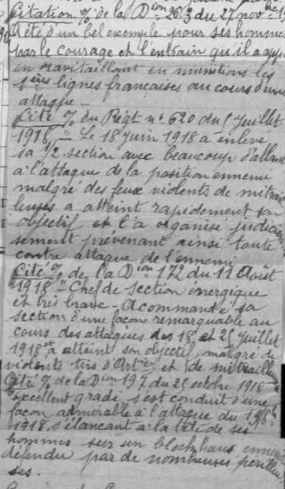 citations militaires