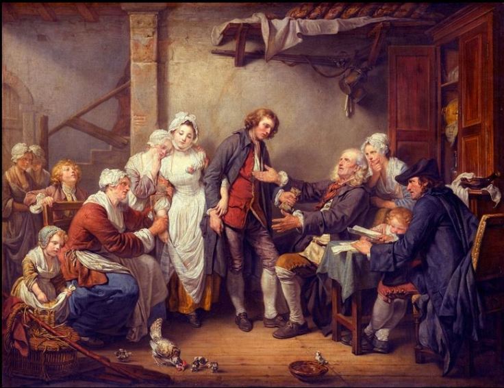 l'accordée de village_Jean-Baptiste-Greuze